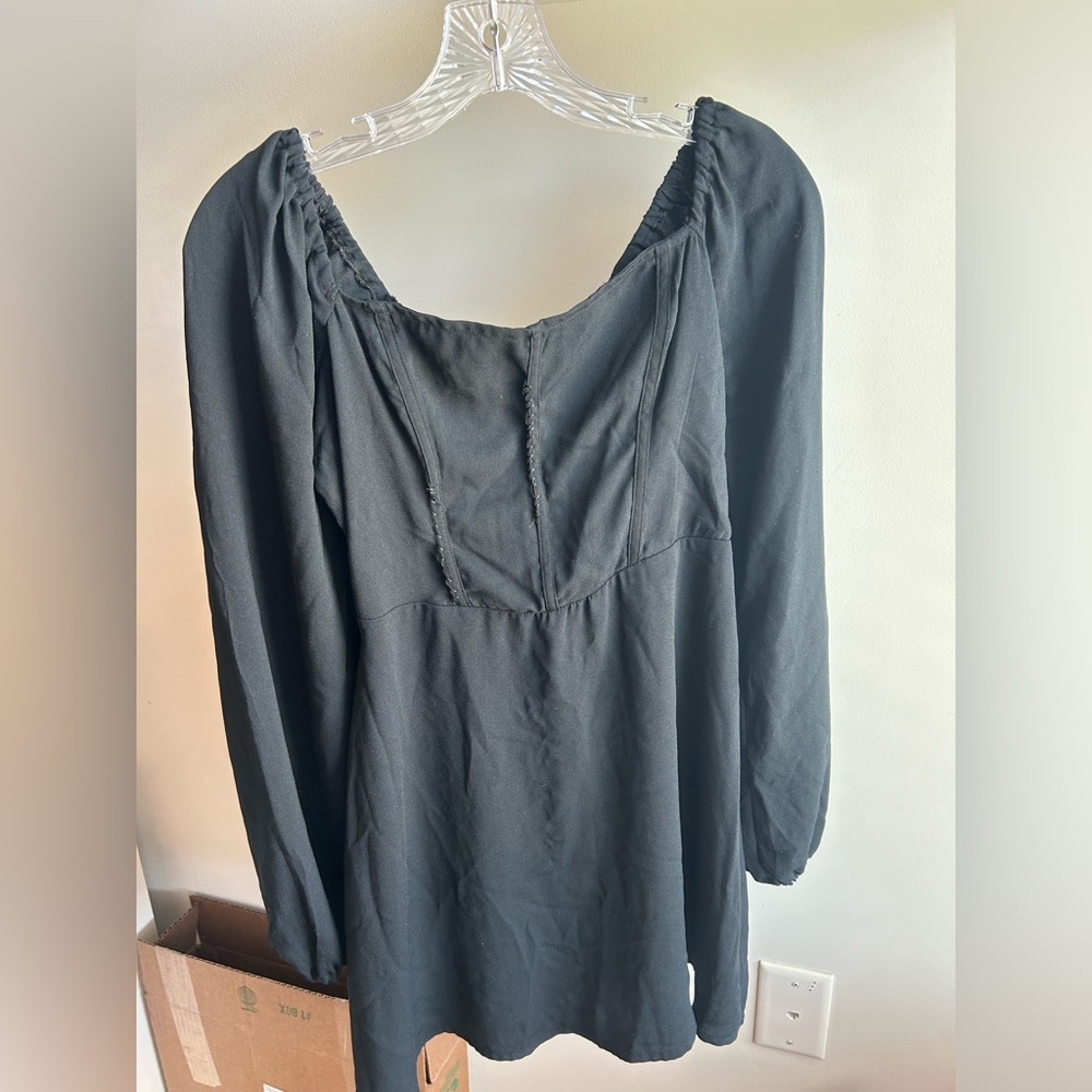 Elegant Black Women's Dress